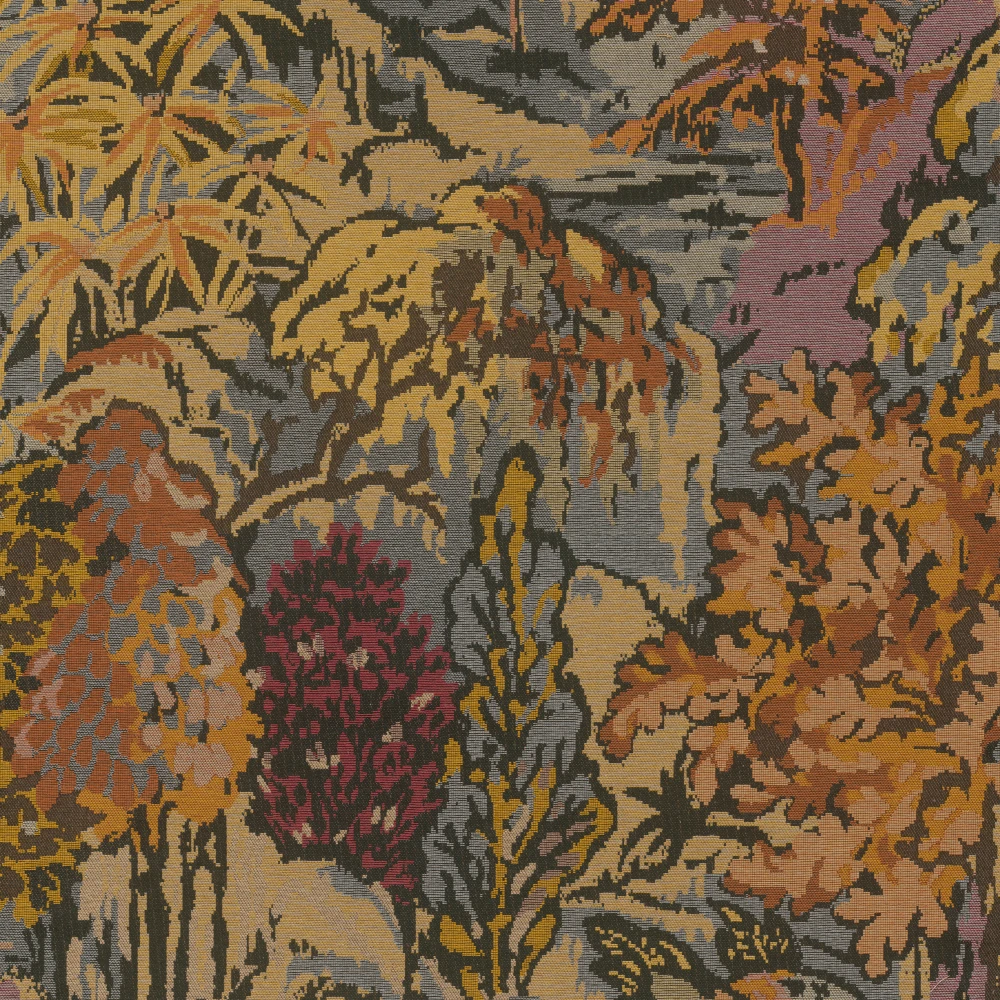 Riverbank – Ponceau – 90515 Tapete mit Wandteppich-Optik