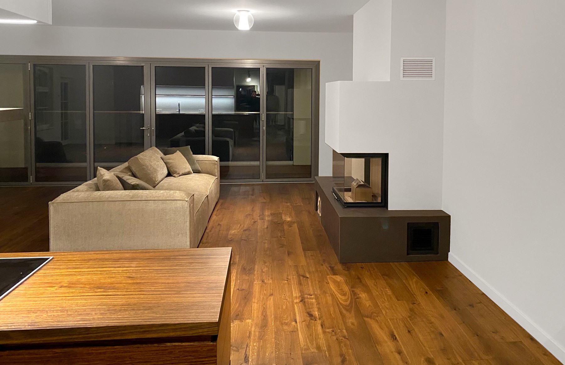 Massivholzdielen Eiche medium geräuchert, "Brown Deer" Eichendielen Räuchereiche Massivdielen