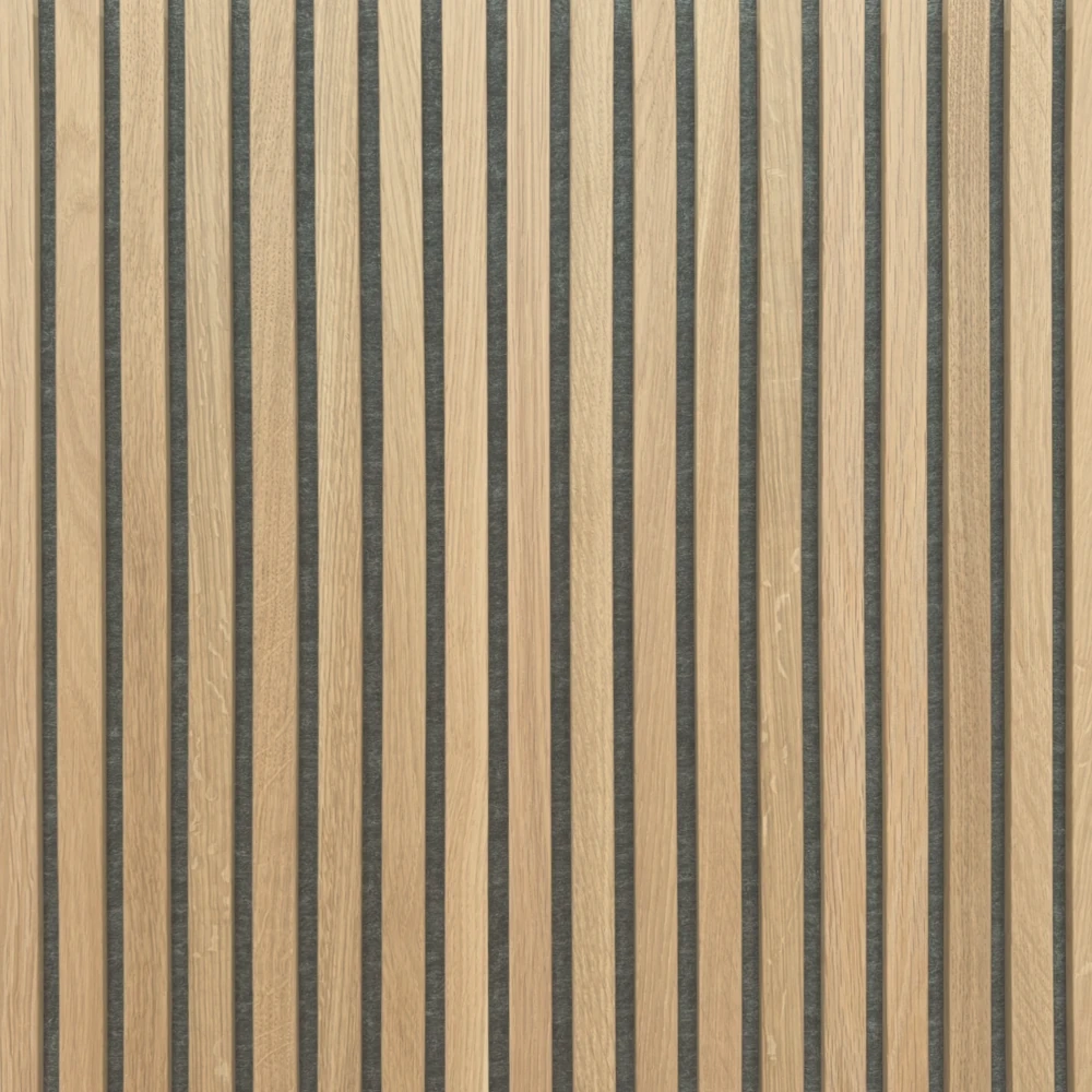 Eiche Natur - Akustikpaneele aus Massivholz