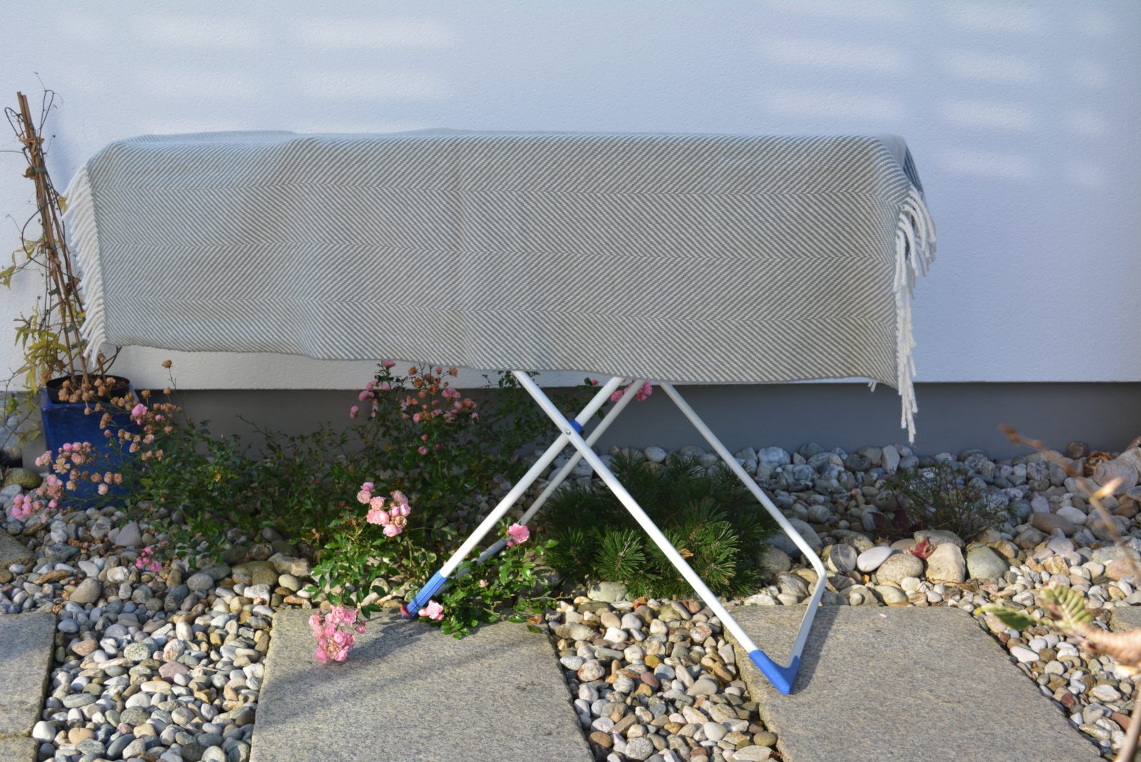 Wolldecken Pflege - Lüften Pflege Schurwoll-Decke