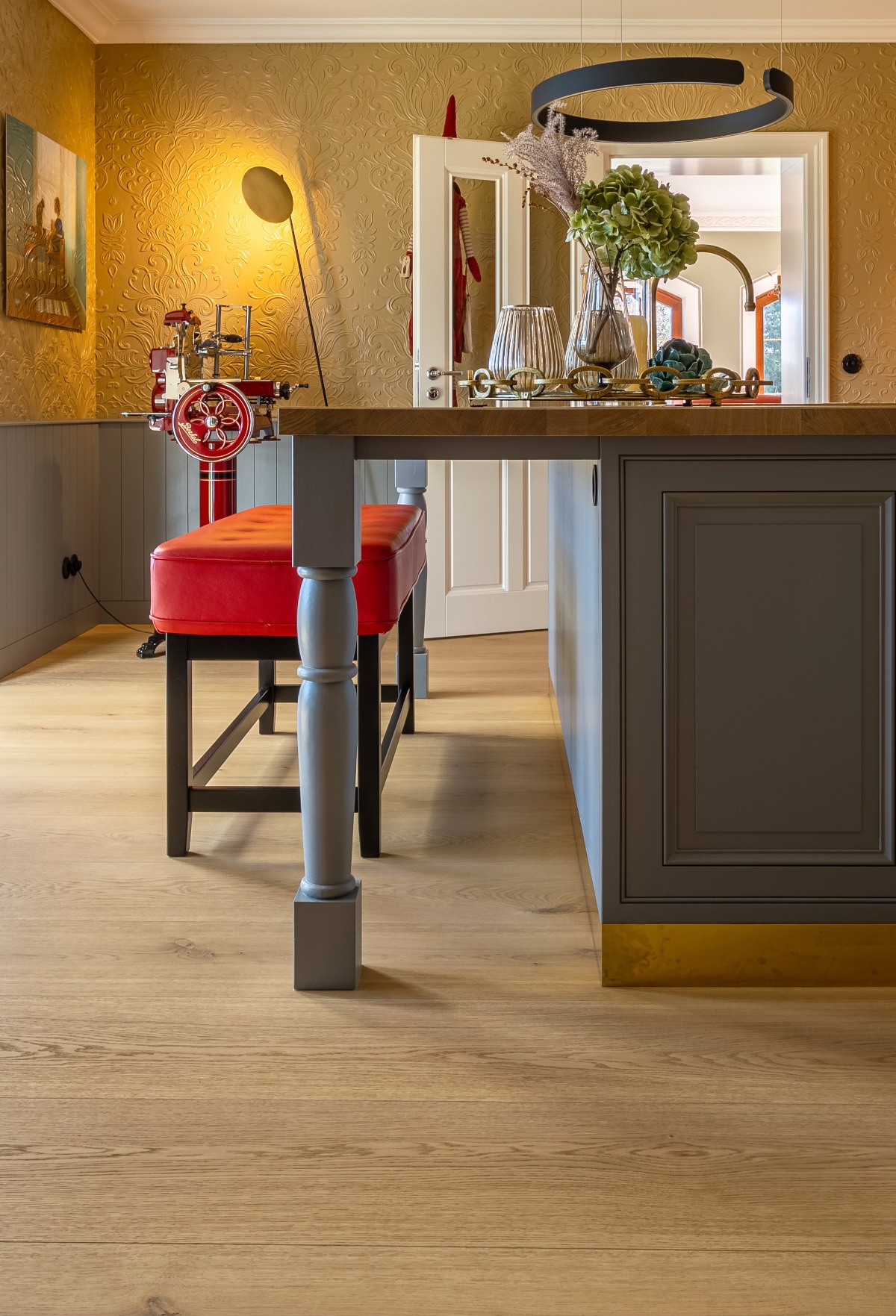 Schlossdielen / XXL-Dielen Eiche Clear White, Sortierung Select Eichendielen