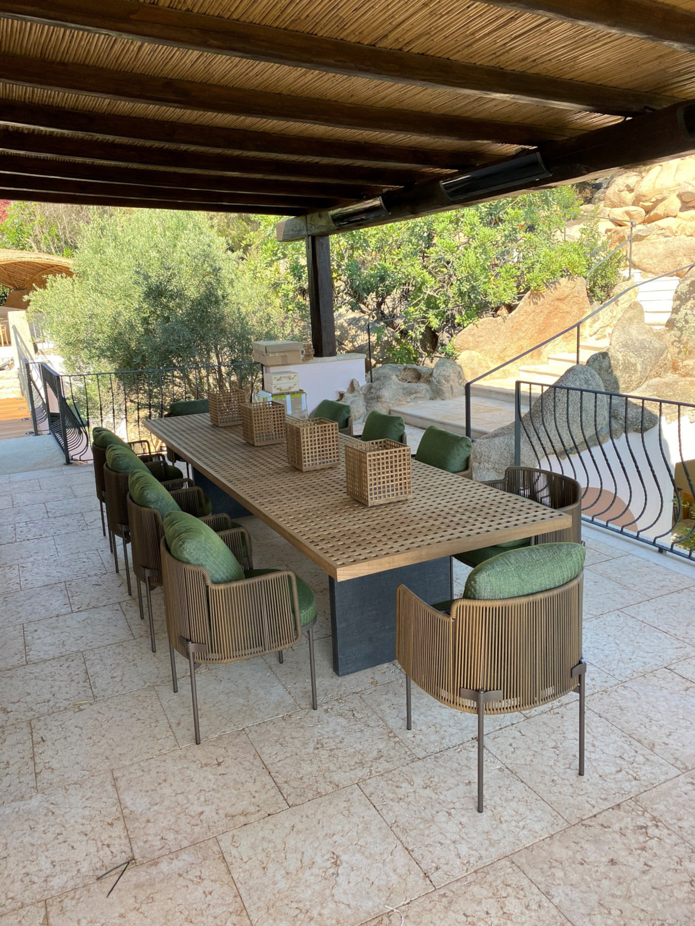 Tafelparkett Versailles, Sardinien