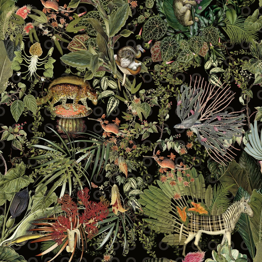 Moooi Menagerie of Extinct Animals - Arte Wandtapete Moooi Menagerie of Extinct Animals - Arte Wandtapete